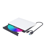 GEMBIRD Napęd DVD na USB zewnętrzny DVD-USB-03-BW czarno-biały - 1115568 - zdjęcie 1